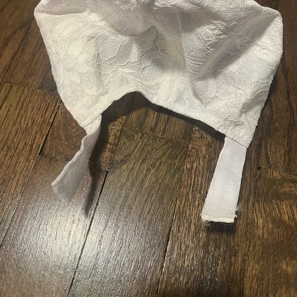 Wifey Embroidered Lace White Cap - Picture 5 of 7